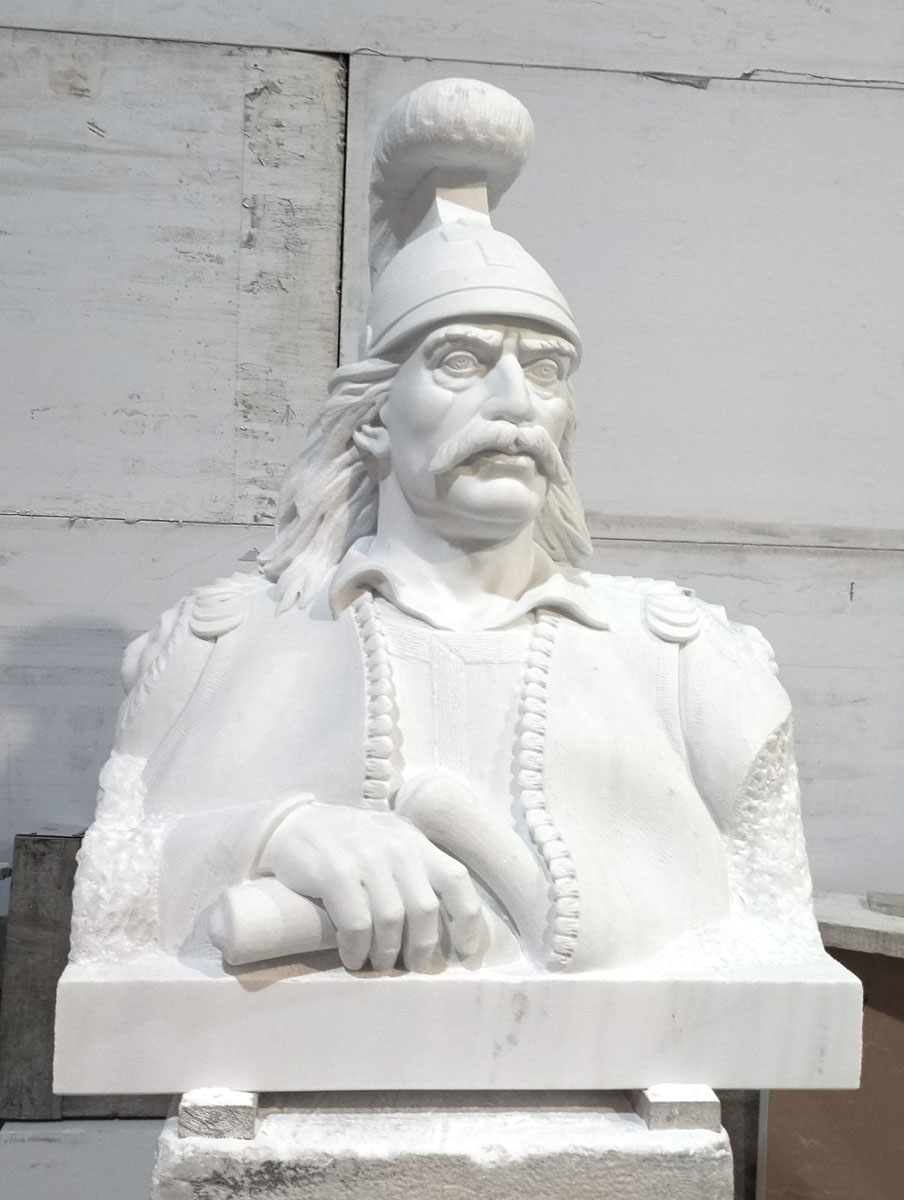 κατασκευή προτομής, μαρμάρινες προτομές, μπρούτζινες προτομές, δημιουργία προτομής μνημείων, εργαστήριο γλυπτικής, μαρμάρινες μπρούτζινες κατασκευές